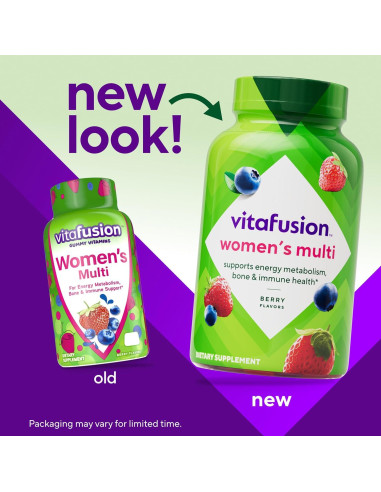 Gomitas Multivitamínicas para Mujeres Vitafusion 120 Unidades