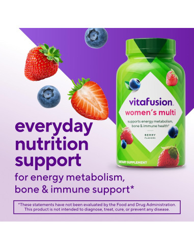 Gomitas Multivitamínicas para Mujeres Vitafusion 120 Unidades