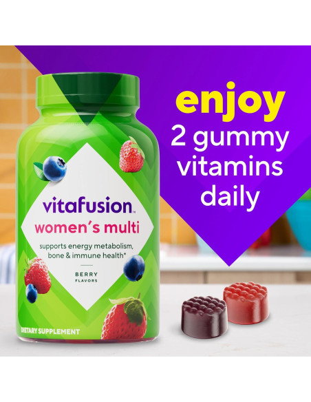 Gomitas Multivitamínicas para Mujeres Vitafusion 120 Unidades Gomitas Multivitamínicas para Mujeres Vitafusion 120 Unidades