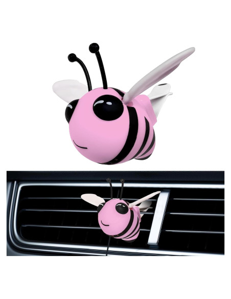 Ambientador de Auto Abeja Linda SHMZK - Fragancia Rosa Ambientador de Auto Abeja Linda SHMZK - Fragancia Rosa