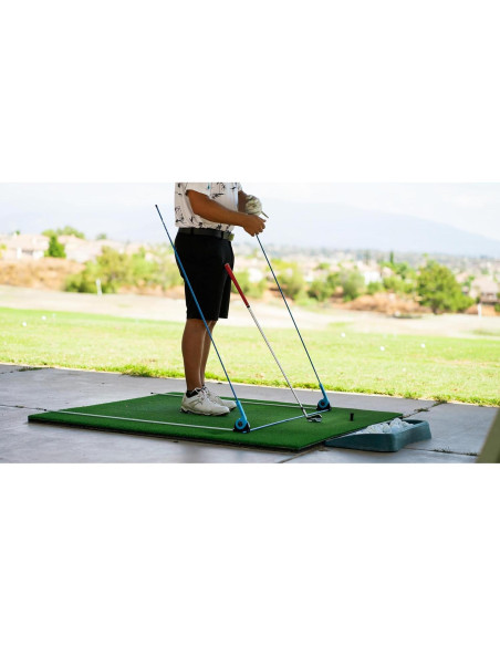 Conjunto de Entrenador de Swing de Golf SuperStroke Blanco Conjunto de Entrenador de Swing de Golf SuperStroke Blanco