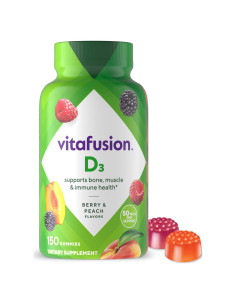 Vitafusion Vitaminas Gummy D3 150 Unidades Sabor Frutas