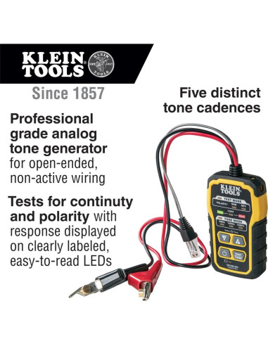Klein Tools VDV500-820 Kit Generador de Tonos y Sonda Analógica