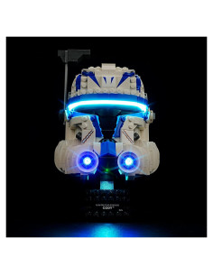 Kit de Luz LED Rorliny para Casco Lego 75349 - USB y Batería