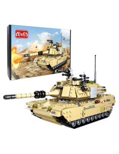 Bloque de Construcción Tanque Militar dOvOb M1A2 Abrams 1080 PCS
