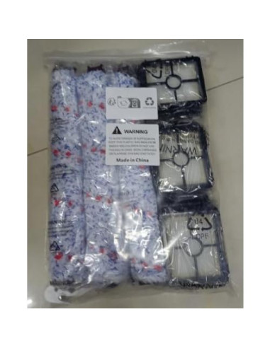 Reemplazo JORAIR para Bissell CrossWave - 3 Rodillos + 3 Filtros