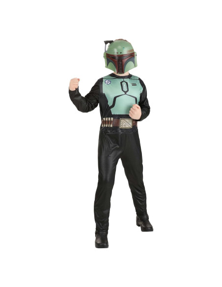 Disfraz de Boba Fett para Jóvenes - Mono y Máscara Jazwares Disfraz de Boba Fett para Jóvenes - Mono y Máscara Jazwares