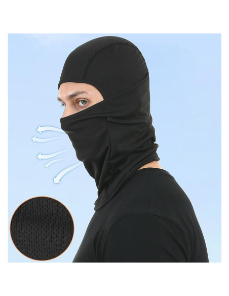 Paquete de 4 Máscaras Balaclava UV 50+ Transpirables Unisex Paquete de 4 Máscaras Balaclava UV 50+ Transpirables Unisex