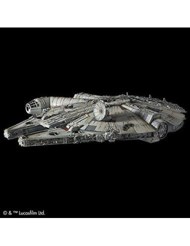 Kit de Modelo Halcón Milenario Bandai 1:72 Star Wars PG