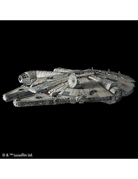Kit de Modelo Halcón Milenario Bandai 1:72 Star Wars PG Kit de Modelo Halcón Milenario Bandai 1:72 Star Wars PG