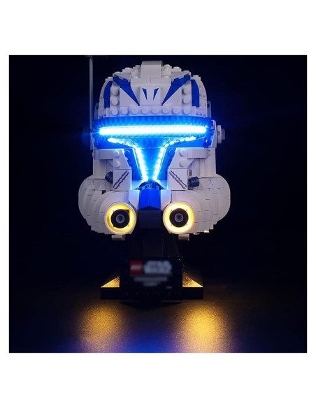Kit de Luz LED Kyglaring para Casco Lego Capitán Rex 75349 Kit de Luz LED Kyglaring para Casco Lego Capitán Rex 75349