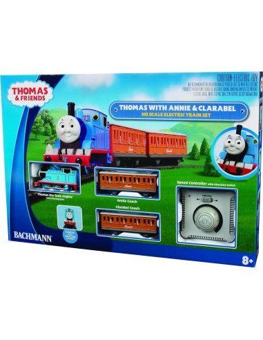 Set de Tren Eléctrico Thomas y Amigos Bachmann HO con Annie y Clarabel