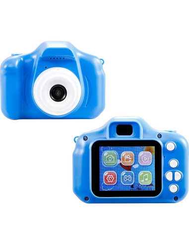 Cámara Digital Kidzcam Vivitar 12 MP HD para Niños Azul