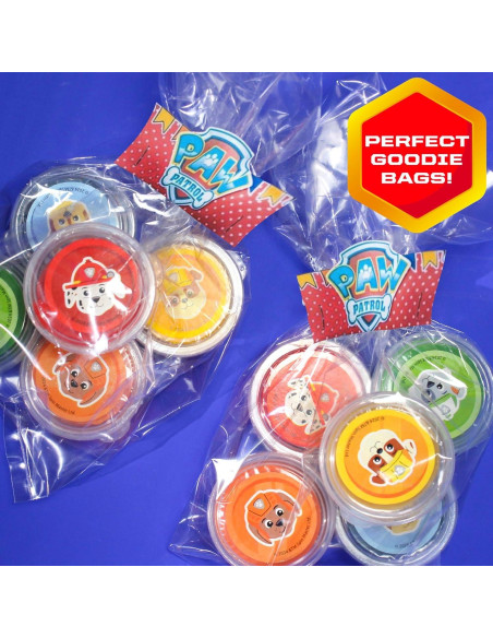 Paquete de Fiesta de Masa Paw Patrol 25 Piezas 56.7g Cada Una Paquete de Fiesta de Masa Paw Patrol 25 Piezas 56.7g Cada Una