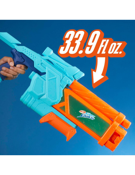 Lanzador de Agua Nerf Super Soaker Mega Dunk-Fill 1005 ml Lanzador de Agua Nerf Super Soaker Mega Dunk-Fill 1005 ml