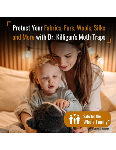 Trampas para Polillas de Ropa Dr. Killigan - 20 Unidades Orgánicas