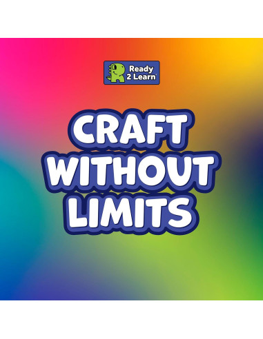 Crayones de Agarre Fácil READY 2 LEARN - 6 Colores No Tóxicos