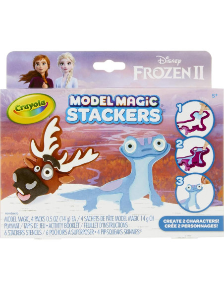 Set de Manualidades Crayola Frozen 2 Model Magic - 10 Piezas Set de Manualidades Crayola Frozen 2 Model Magic - 10 Piezas