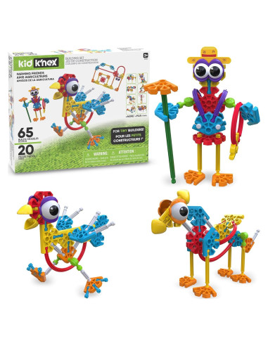 Set de Construcción K'NEX Amigos de la Granja 65 Piezas