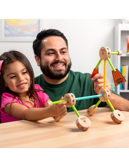 Juego de Construcción Retro TINKERTOY - 50 Piezas Juego de Construcción Retro TINKERTOY - 50 Piezas
