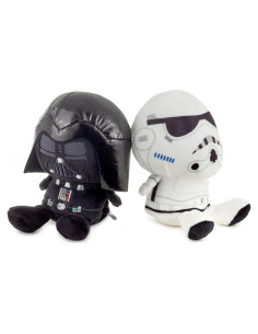 Conjunto de Peluches Star Wars Darth Vader y Storm Trooper 20cm