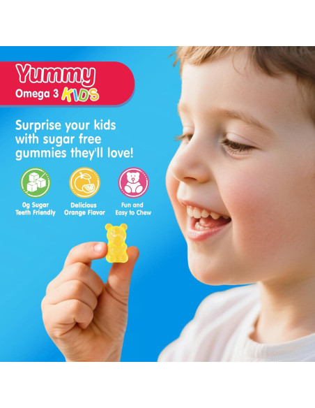 Gomitas Omega 3 para Niños NEVISS - Sin Sabor a Pescado Gomitas Omega 3 para Niños NEVISS - Sin Sabor a Pescado
