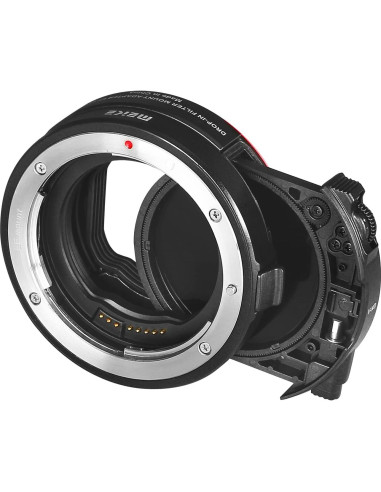 Adaptador Meike MK-EFTR-C para Canon EF a EOS R con Filtro ND y UV