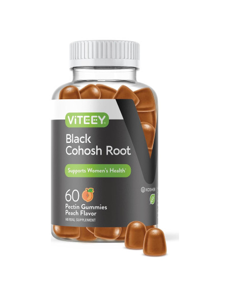 Gomitas de Cohosh Negro Viteey - Alivio Menopausia 60 Unidades Gomitas de Cohosh Negro Viteey - Alivio Menopausia 60 Unidades