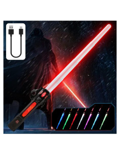 Sable de Luz Expandible ANNDOFY RGB 7 Colores 78.7 cm