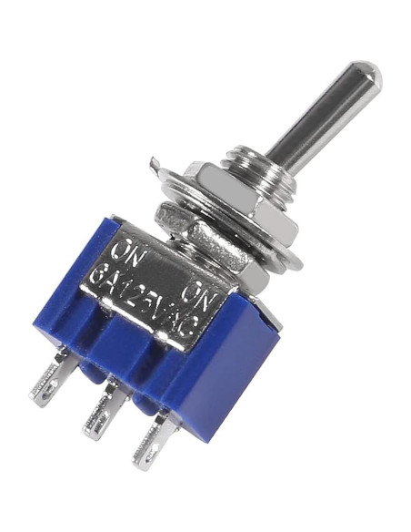 20 Interruptores Basculantes Mini 3 Pines SPDT 2 Posiciones AC 125V 20 Interruptores Basculantes Mini 3 Pines SPDT 2 Posiciones AC 125V