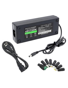 Adaptador de Alimentación DIGISHUO 48V 3A 144W para LED y CCTV