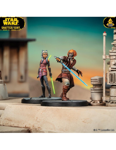Star Wars Shatterpoint Pack de Escuadrón Plo Koon y Wolffe