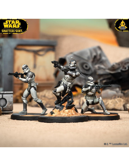 Star Wars Shatterpoint Pack de Escuadrón Plo Koon y Wolffe Star Wars Shatterpoint Pack de Escuadrón Plo Koon y Wolffe
