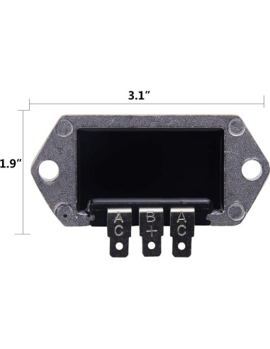 Regulador Rectificador de Voltaje Nihao 8-25 HP 15A