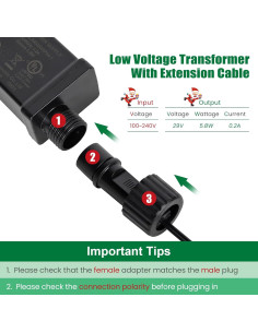 Transformador de Bajo Voltaje 29V 0.2A SZMiNiLED para Luces 2