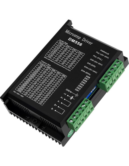 Controlador de Motor Paso a Paso Tofelf DM556 128 Subdivisiones Controlador de Motor Paso a Paso Tofelf DM556 128 Subdivisiones