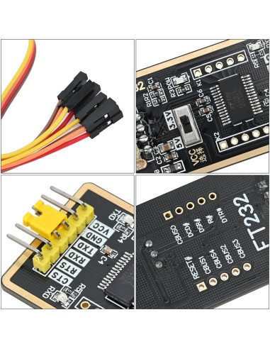 Adaptador USB a TTL FT232RL Podazz - 3.3V/5V, 50g