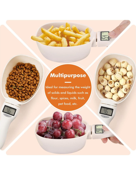 Cuchara Medidora Digital Pushy CLS001 800g con Pantalla LCD