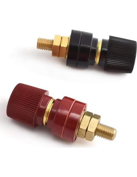 Conectores de Poste de Batería SDTC Tech 3/8" M10 Cobre 2 Pcs Conectores de Poste de Batería SDTC Tech 3/8" M10 Cobre 2 Pcs