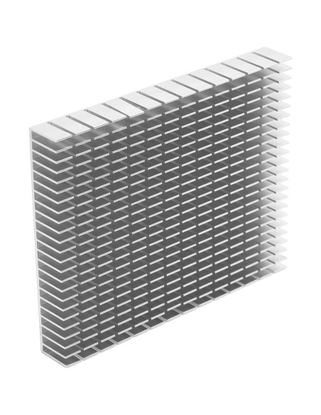 Disipador de Calor Aluminio LiebeWH 150x120x20mm para PC Disipador de Calor Aluminio LiebeWH 150x120x20mm para PC
