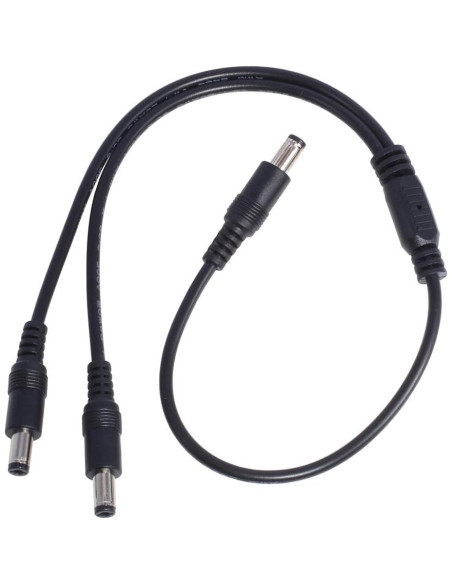 Cable Divisor de Alimentación DC 1 Macho a 2 Machos 5.5x2.1mm Lzzvibo Cable Divisor de Alimentación DC 1 Macho a 2 Machos 5.5x2.1mm Lzzvibo