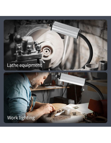 Luz de Trabajo LED XINYIQI 800 Lúmenes IP66 Ajustable