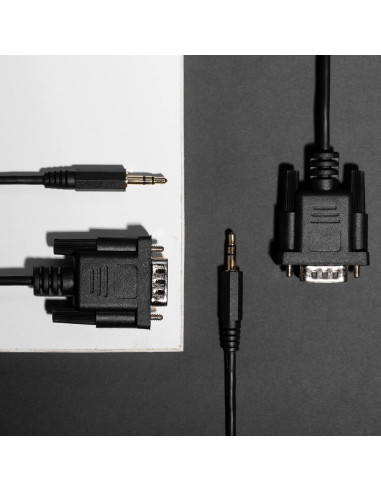 Cable Serial DB9 Hembra a 3.5mm Relper Lineso 1.83m
