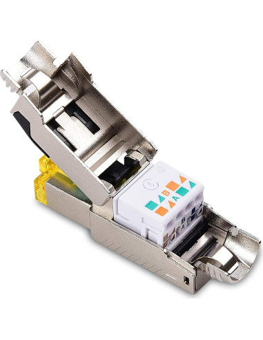 Conector RJ45 Cat 8 Blindado Cable Matters 6-Pack 40Gbps