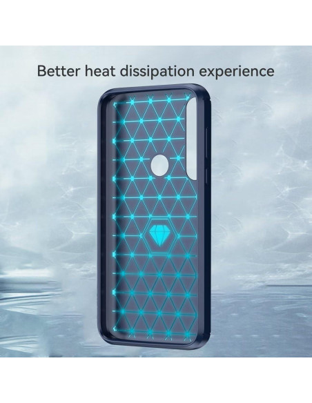Funda delgada TPU para LG Stylo 5/5X/5 Plus - Azul Marino Funda delgada TPU para LG Stylo 5/5X/5 Plus - Azul Marino