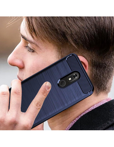 Funda delgada TPU para LG Stylo 5/5X/5 Plus - Azul Marino