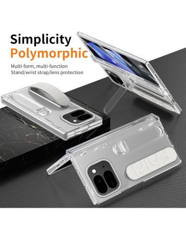 Funda Protectora YQODSZ para Google Pixel 9 Pro Fold Transparente