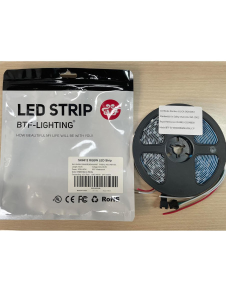 Tira LED RGBW BTF-LIGHTING SK6812 5m IP67 300 LEDs Tira LED RGBW BTF-LIGHTING SK6812 5m IP67 300 LEDs