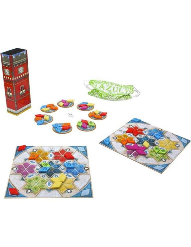 Juego de Mesa Azul Pabellón de Verano - Asmodee, 2-4 Jugadores
