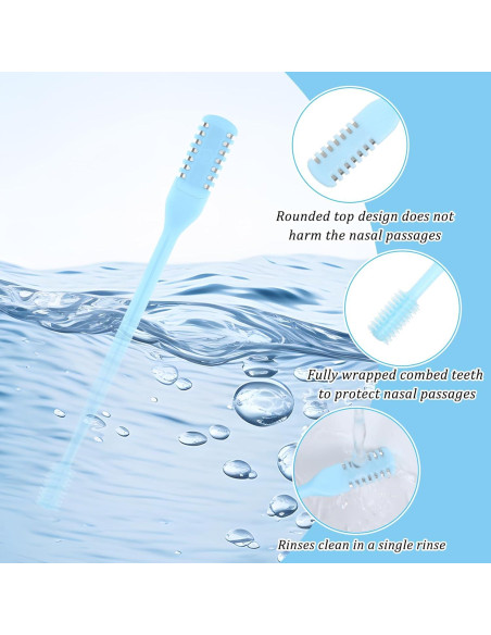 Cortador de Vello Nasal Manual Oruola 15 Piezas 2-en-1 Cortador de Vello Nasal Manual Oruola 15 Piezas 2-en-1